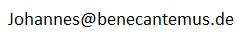 E Mail Johannes